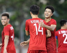 U22 Việt Nam đại thắng U22 Brunei, HLV Park Hang Seo và Hà Đức Chinh nói gì?