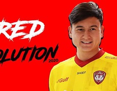Đặng Văn Lâm làm người mẫu quảng cáo trang phục cho Muangthong United