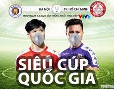 Nhận định bóng đá Siêu Cúp quốc gia: Hà Nội vs TP.HCM (16h30 ngày 1/3). Trực tiếp VTV6