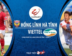 Nhận định bóng đá nhà cái Hà Tĩnh đấu với Viettel. BĐTV trực tiếp bóng đá V League 2020