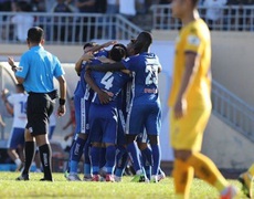 Bàn thắng và highlight Quảng Nam 2-1 SLNA: Thay tướng đổi vận