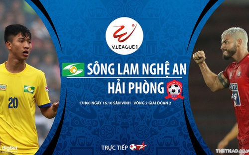 Bóng đá Việt Nam: Nhận định bóng đá nhà cái SLNA vs Hải Phòng vòng 2 giai đoạn 2 V-League