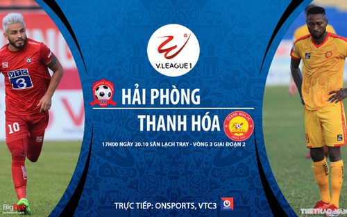 Bóng đá Việt Nam: Nhận định bóng đá nhà cái Hải Phòng vs Thanh Hóa vòng 3 giai đoạn 2 V-League