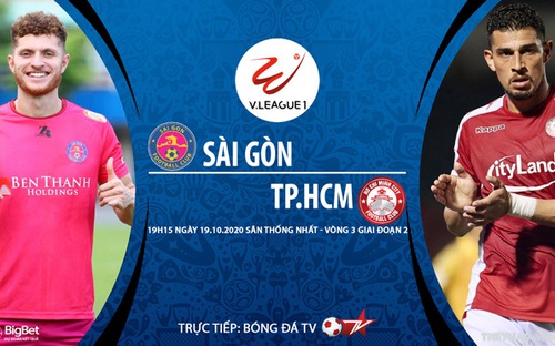 Bóng đá Việt Nam: Nhận định bóng đá nhà cái Sài Gòn vs TP Hồ Chí Minh vòng 3 giai đoạn 2 V-League