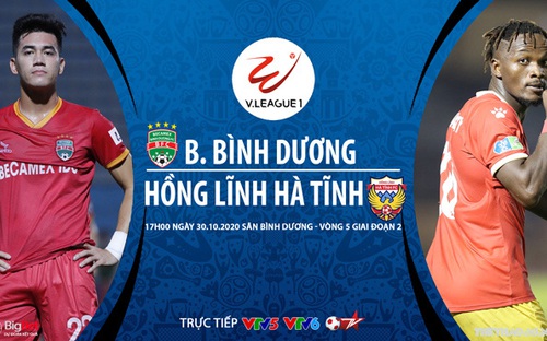 Bóng đá Việt Nam: Nhận định bóng đá nhà cái. Bình Dương vs Hà Tĩnh vòng 5 giai đoạn 2 V-League 2020