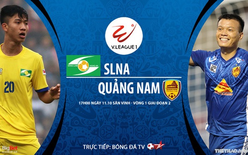 Bóng đá Việt Nam: Nhận định bóng đá nhà cái SLNA vs Quảng Nam vòng 1 giai đoạn 2 V-League