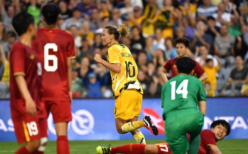 Highlight Nữ Australia 5-0 Nữ Việt Nam: Lực bất tòng tâm  
