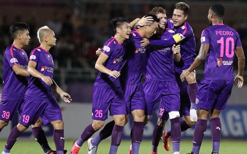 Bàn thắng và highlight Sài Gòn 3-0 Thanh Hóa: Trở lại ngôi đầu