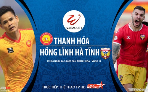 Bóng đá Việt Nam: Nhận định bóng đá bóng đá Thanh Hóa vs Hà Tĩnh vòng 12 V-League 2020