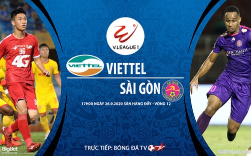 Bóng đá Việt nam: Nhận định bóng đá bóng đá Viettel vs Sài Gòn vòng 12 V-League 2020